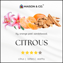 Load image into Gallery viewer, CITROUS | HOTEL INSPIRED SCENT | PURE ESSENTIAL OIL | 10ML & 30ML