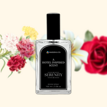 Load image into Gallery viewer, serenity-room-spray-freshener-essential-oils-diffuser-home-fragrance-hotel-scent-aromatherapy-glade-ambi-pur-aroma-spritz