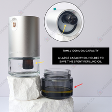 Load image into Gallery viewer, AURA NEBULIZER | BLACK | Waterless Aroma Diffuser
